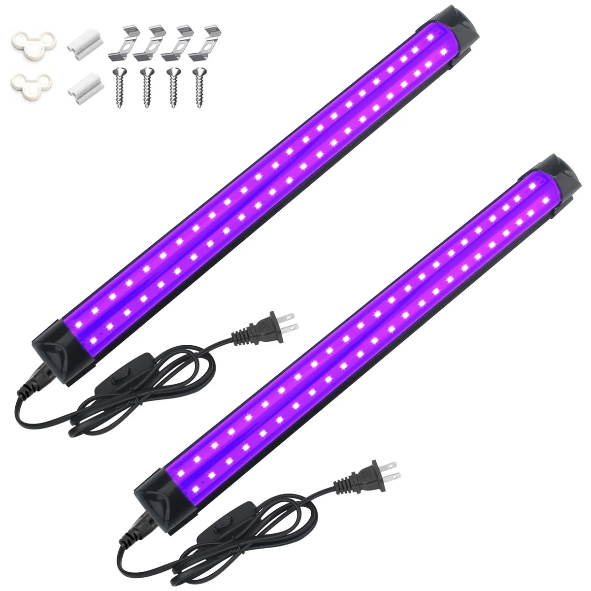 BOSITE UV Black Light Bar Fixture