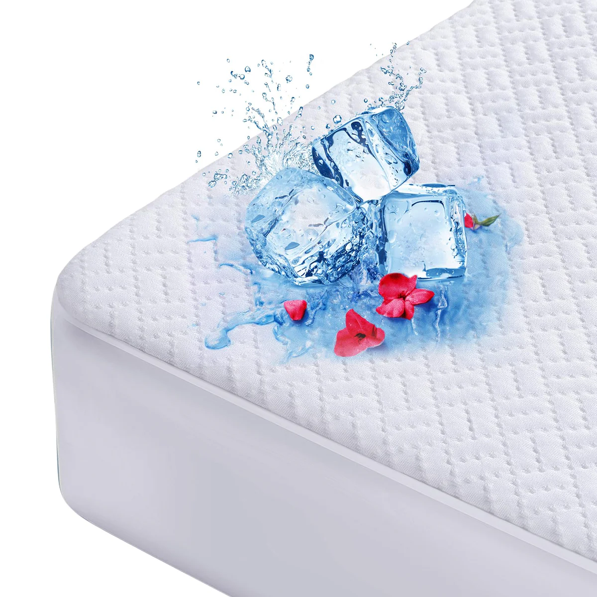 Hanherry Cooling Waterproof Mattress Protector