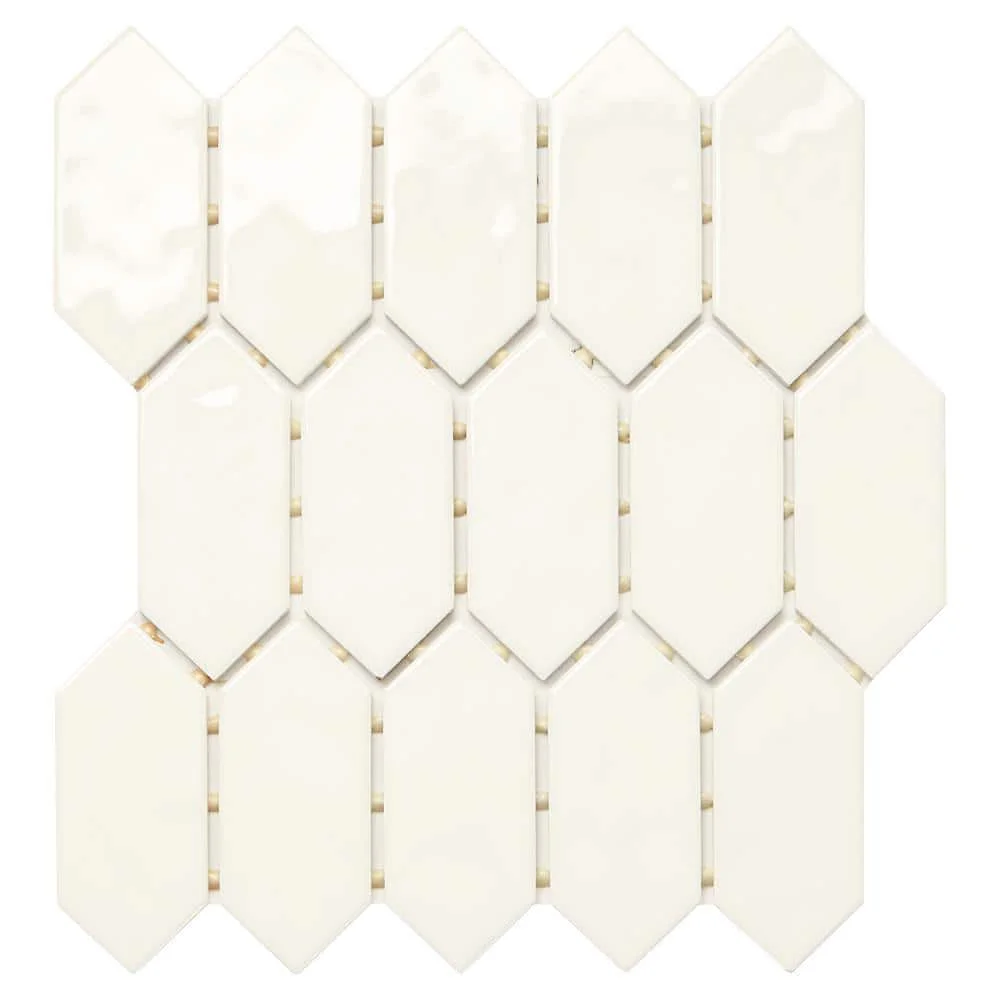 (QTY 3) Daltile LuxeCraft Picket Mosaic Tile
