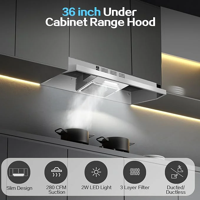 Zomagas  Under Cabinet Range Hood