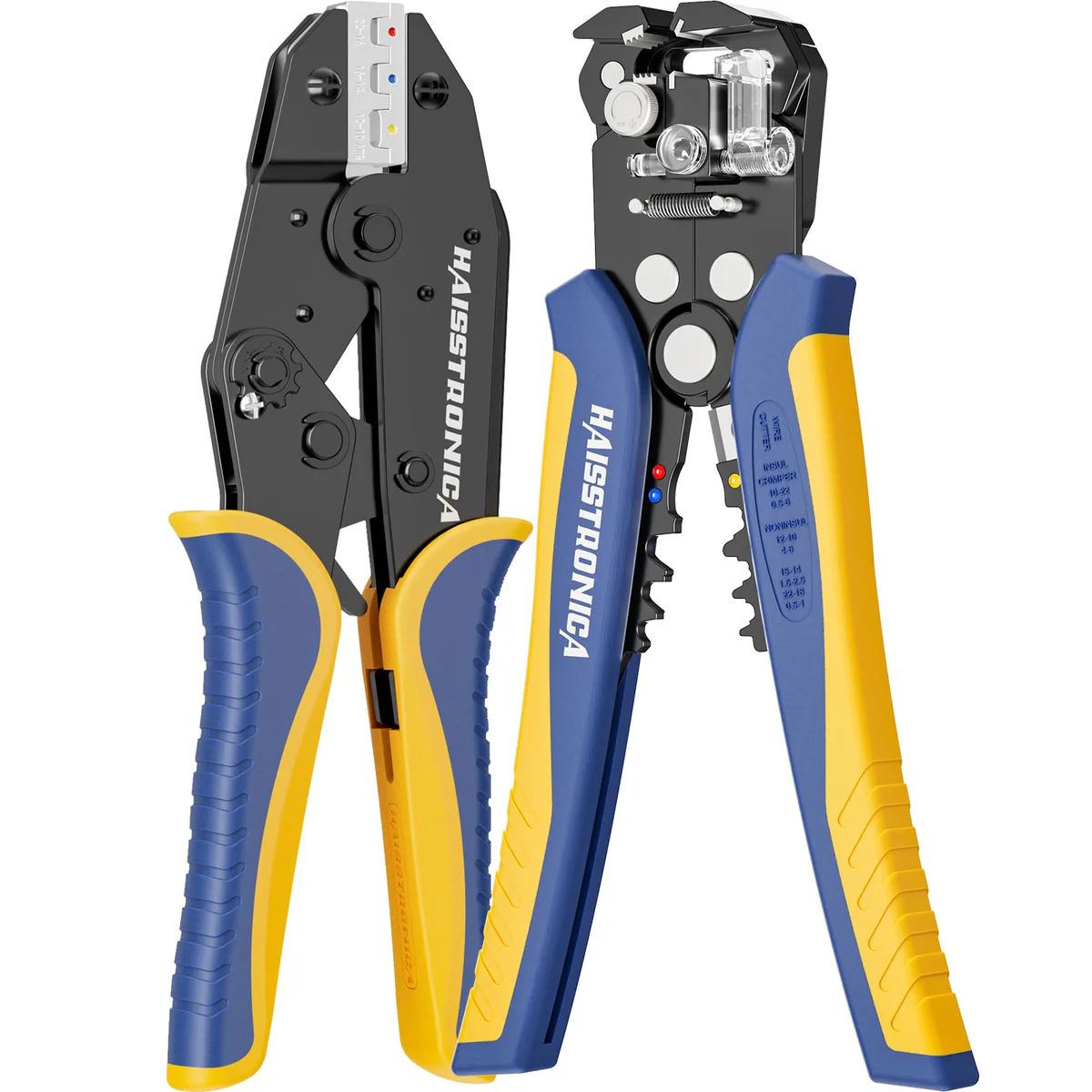 Haisstronica Wire Crimper Tool Kit with Connectors