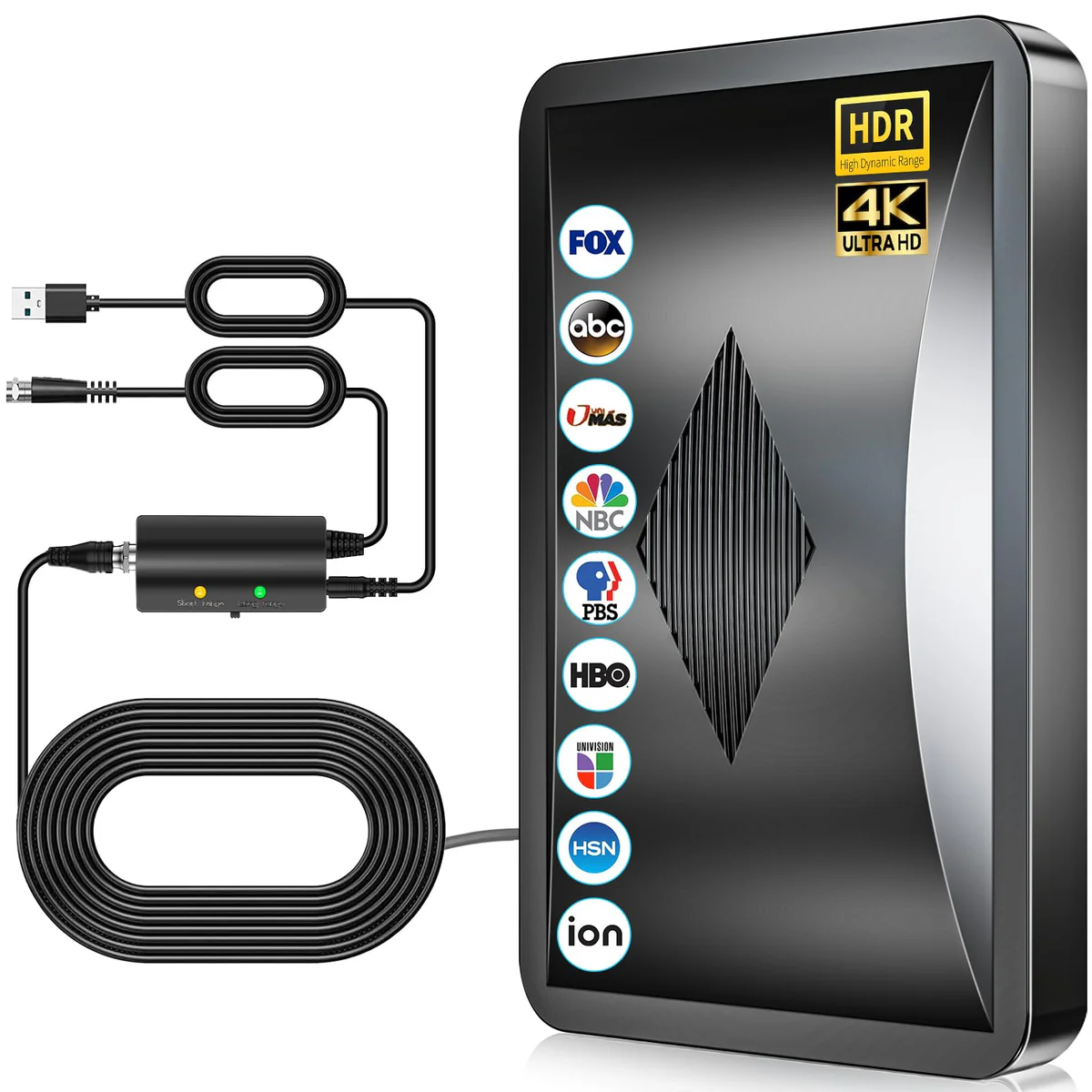 Qellaff Digital TV Antenna HD 4K Smart