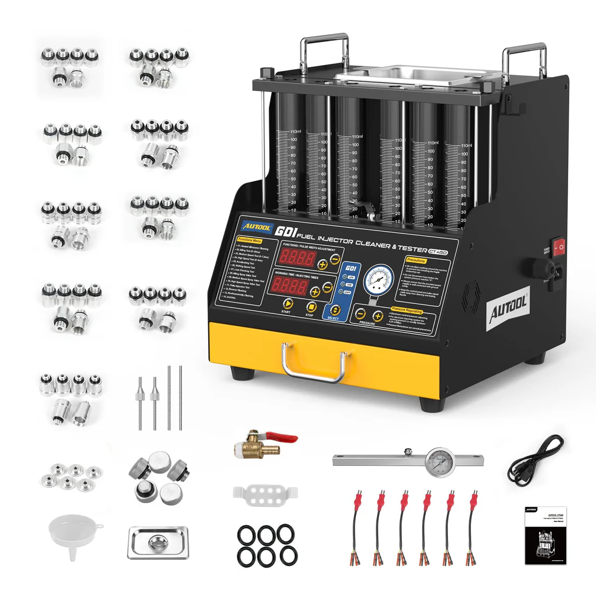 AUTOOL Fuel Injector Cleaner Tester 