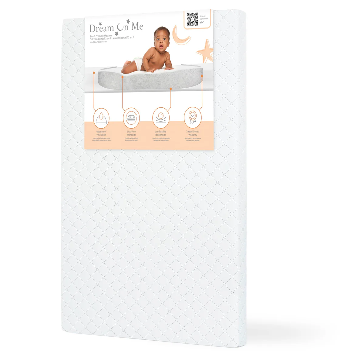 Dream On Me Mini Crib Mattress