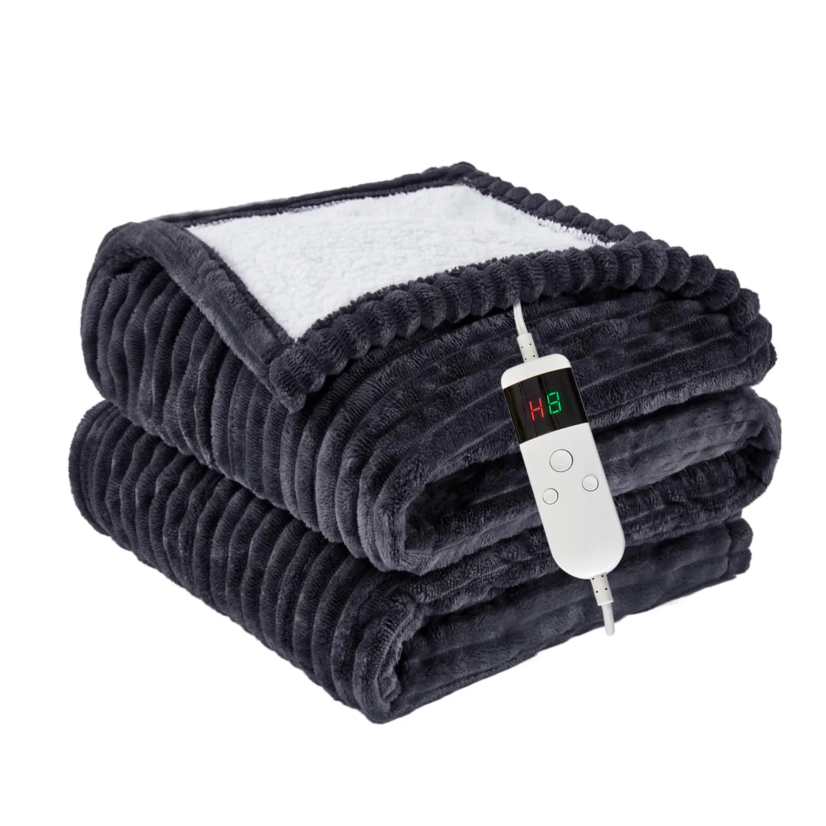 Qieryun Electric Heated Throw Blanket