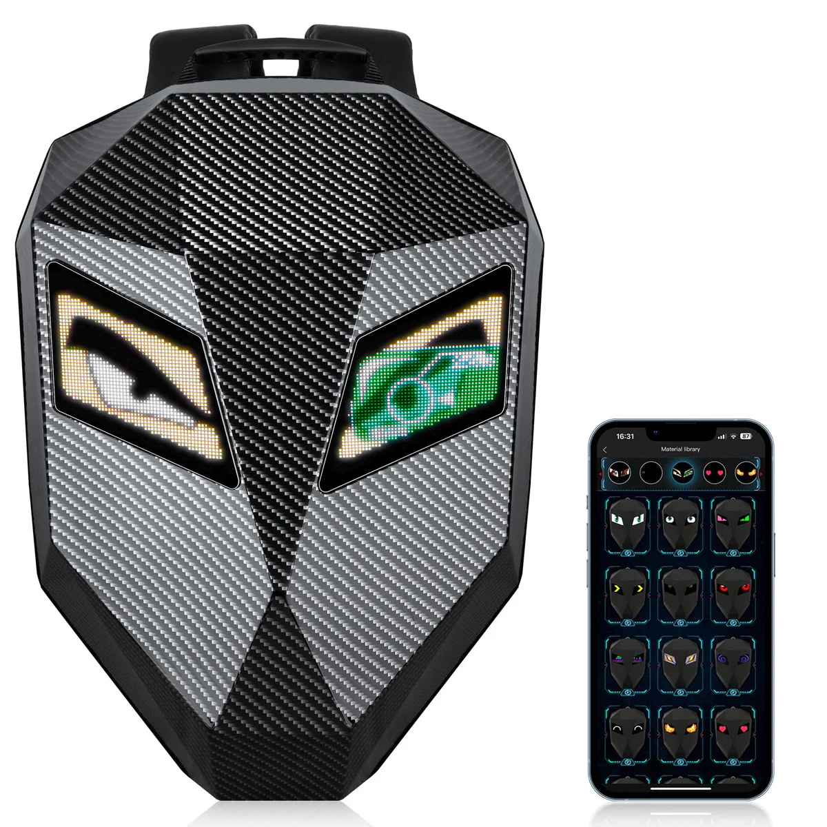 UNTRXR LED Motorcyle Knight Backpack