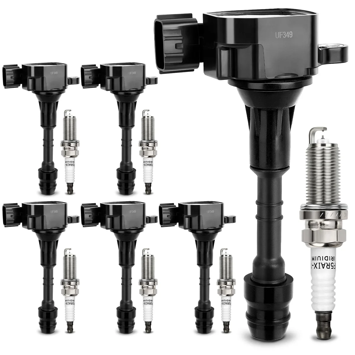 X4XZ Ignition Coil and Iridium Spark Plug Kit