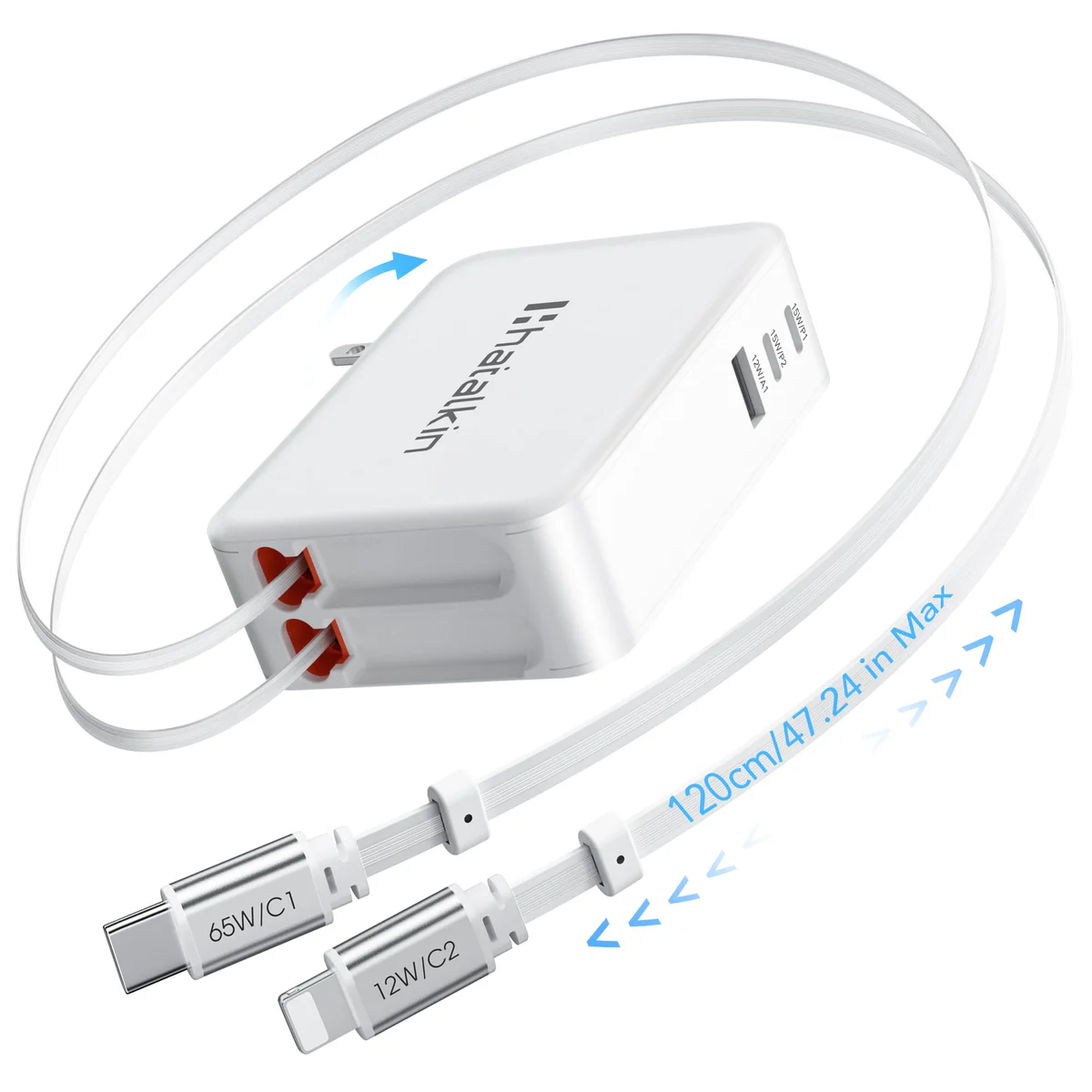 HATALKIN USB-C Wall Charger Power Adapter