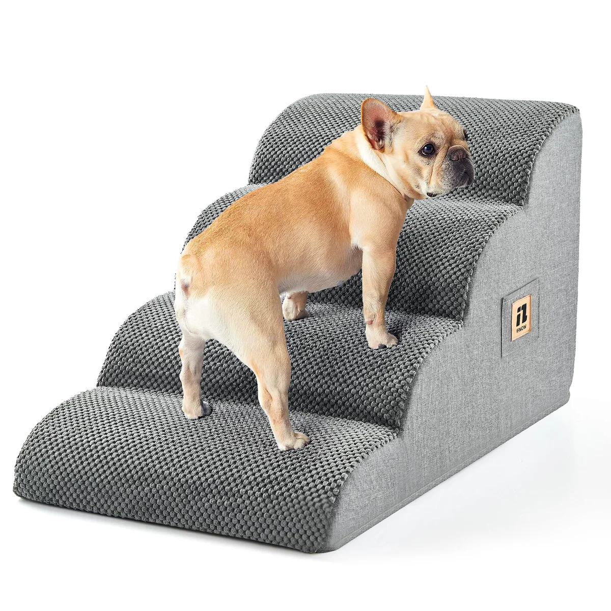 IFNOW 4-Step Pet Stairs for Small Dogs & Cats