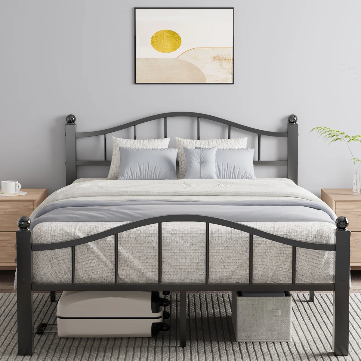 Kinsfook Metal Bed Frame