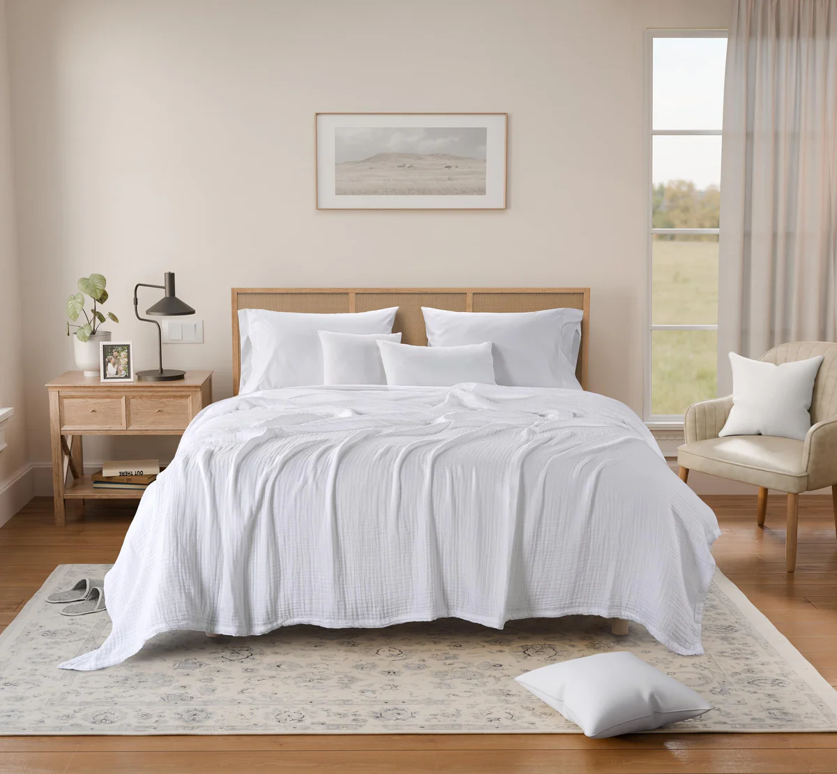 Threadmill 4 Layer Muslin Cotton Blanket