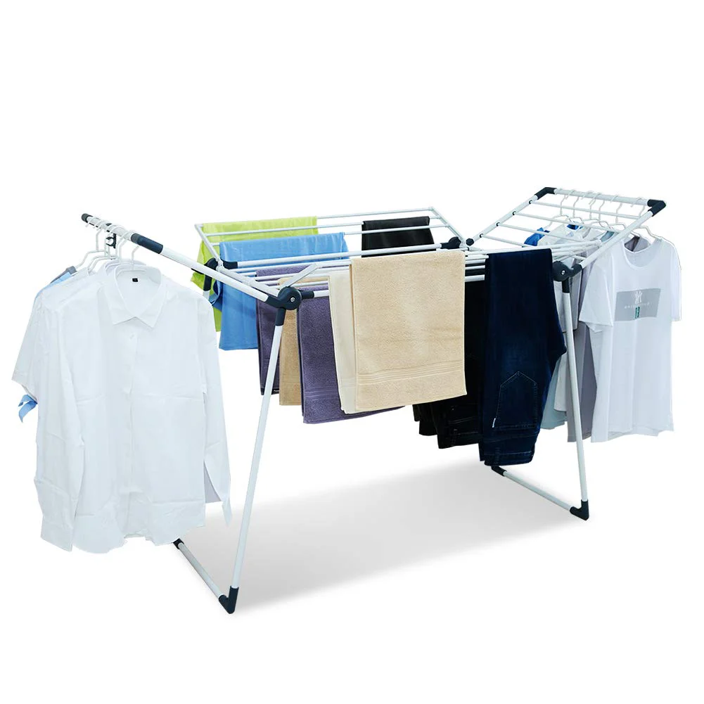 (QTY: 4) YUBELLES Clothes Drying Rack 