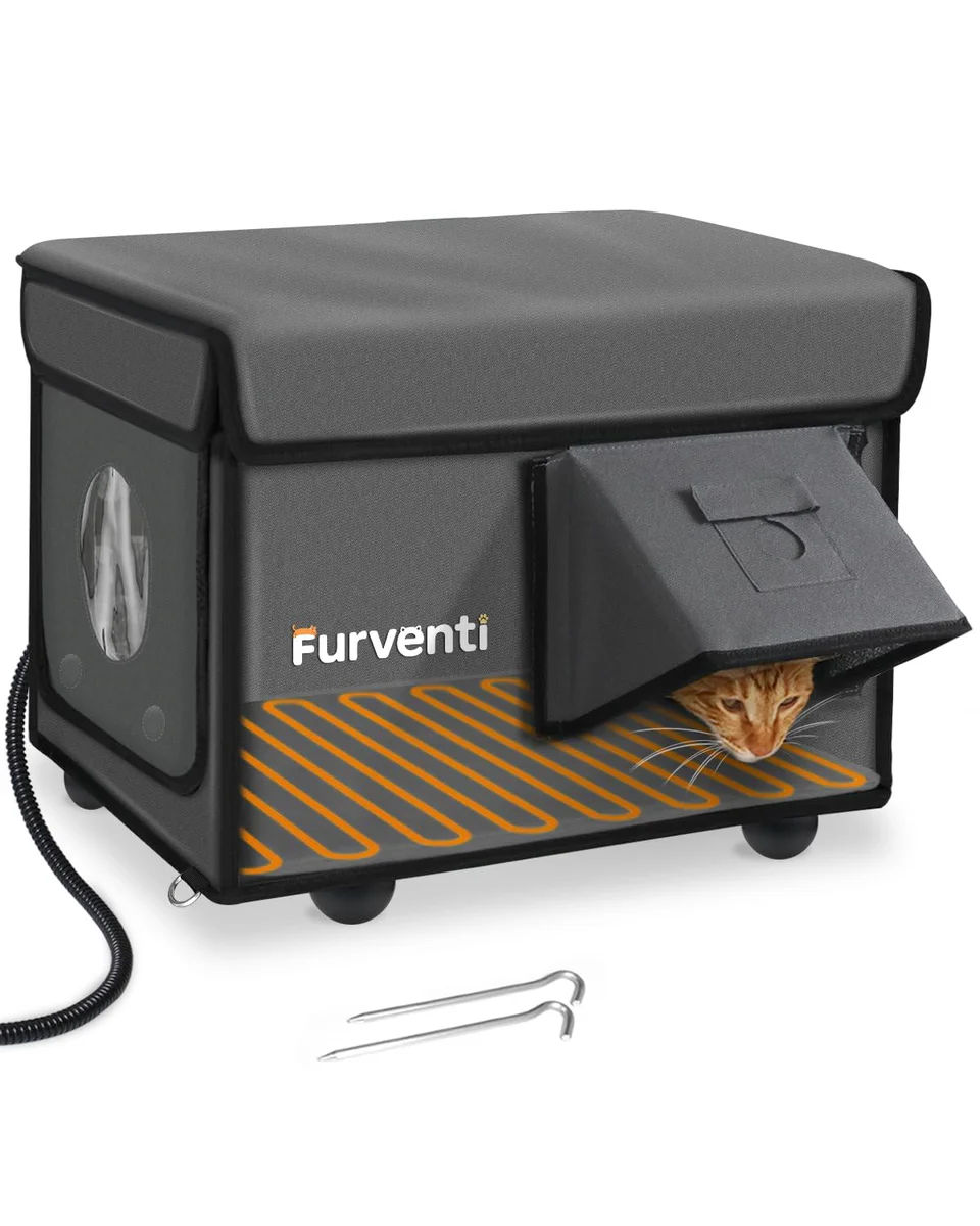 Lamlingo Outdoor Heated Cat House