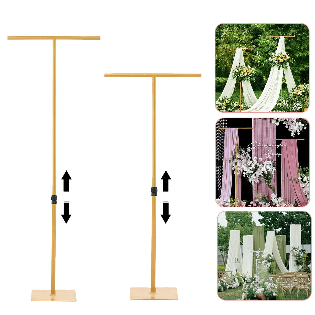 Vincidern Heavy Duty Backdrop Stand