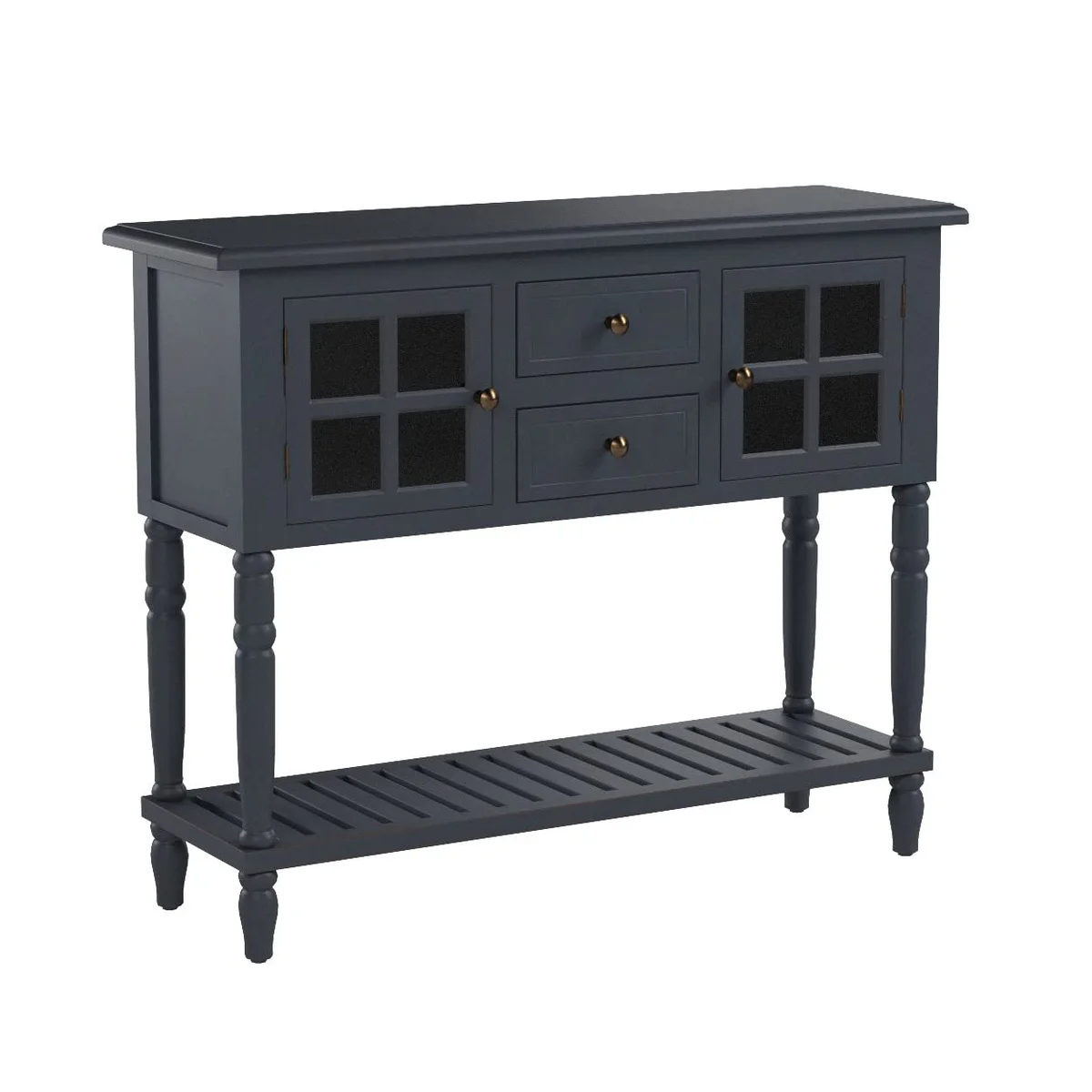 Décor Therapy Accent Table, Antique Navy