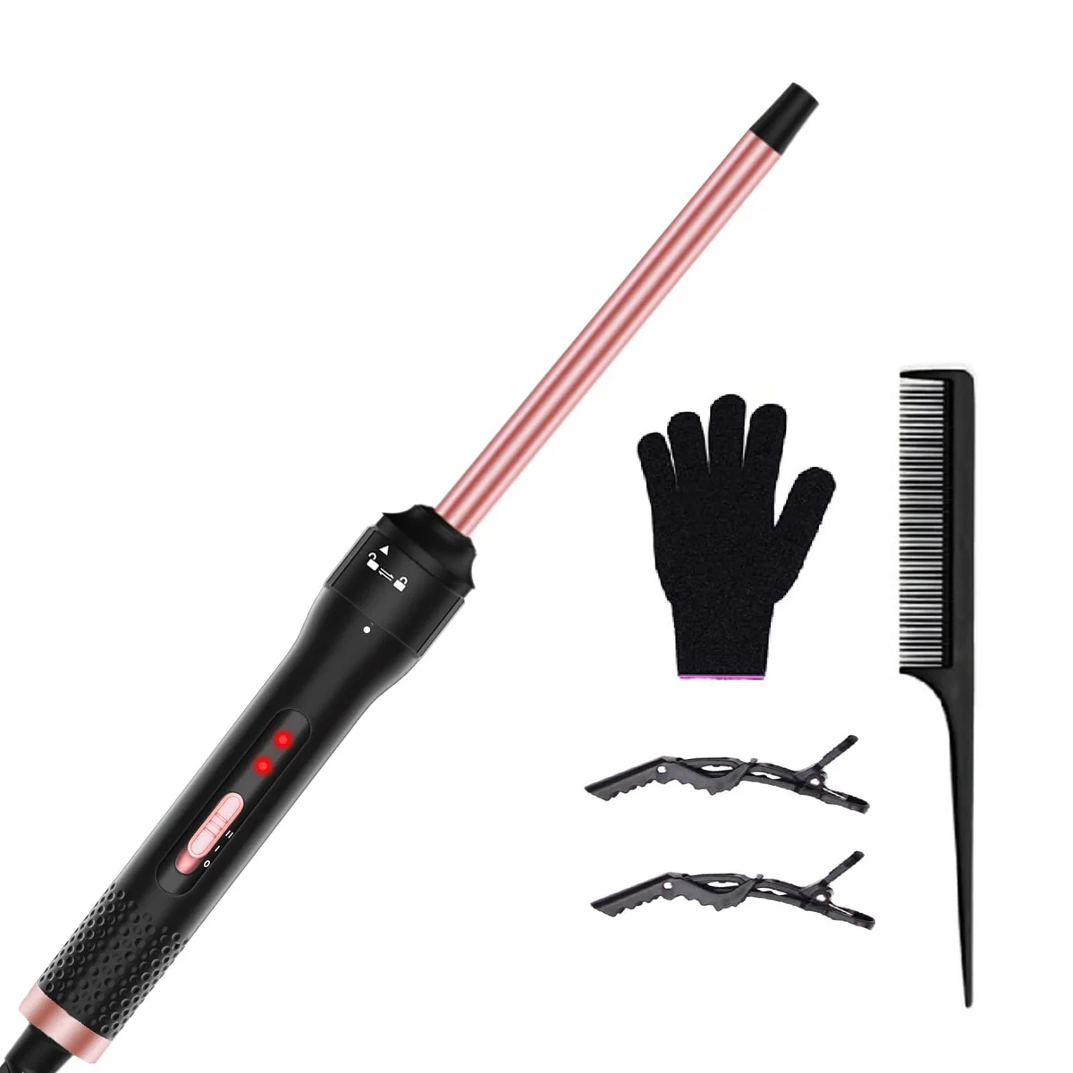 Vnina Ceramic Curling Iron Wand