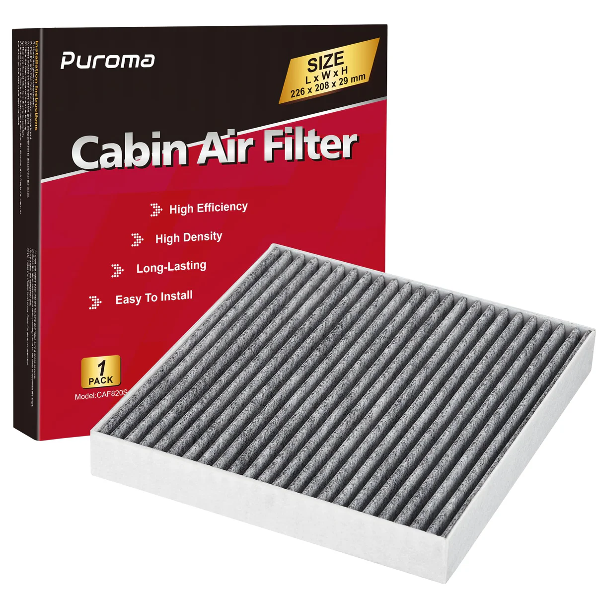 Puroma Cabin Air Filter Replacement