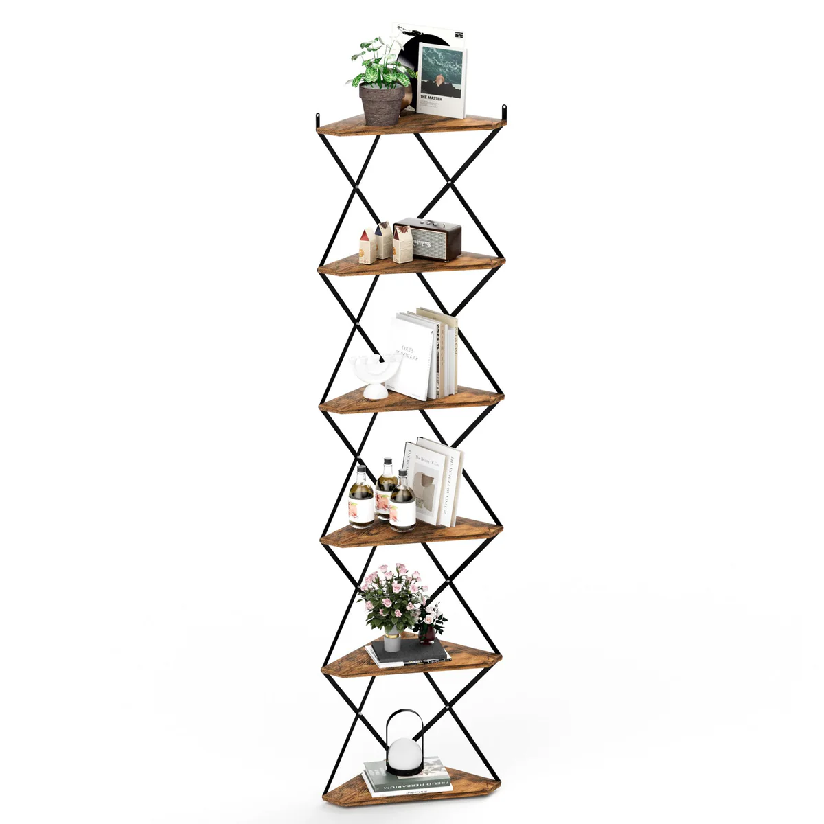 IRCPEN 6-Tier Corner Shelf