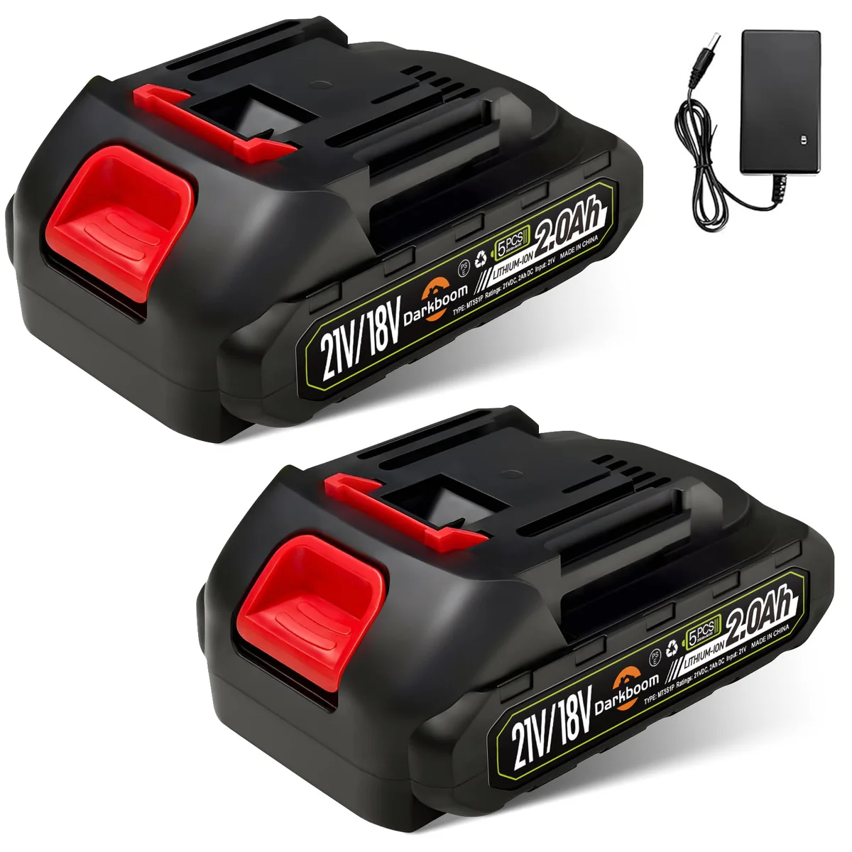 Darkboom Power Tool Battery & Charger