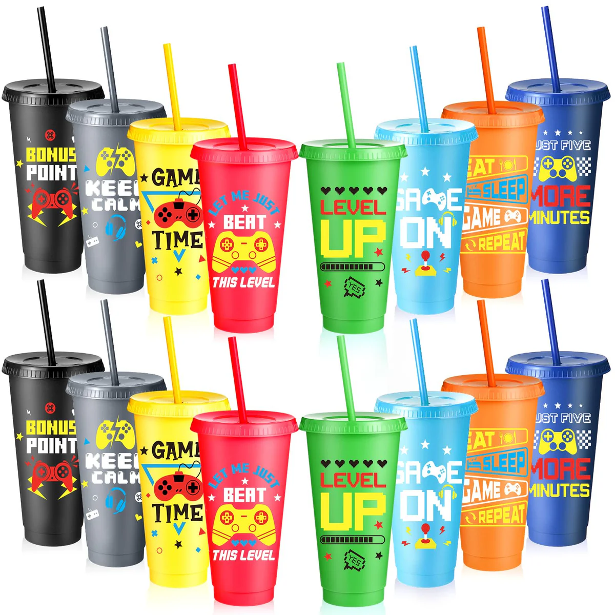 Potchen Video Game Party Cups