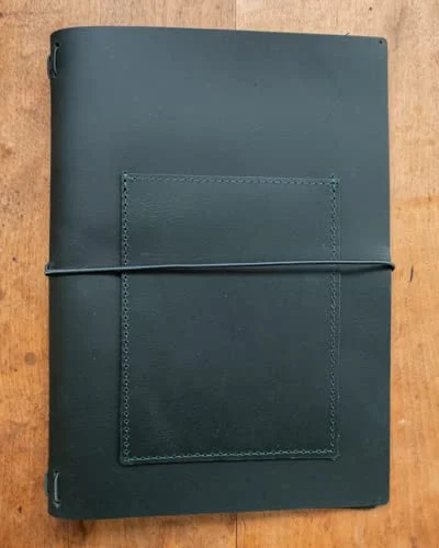 Pluma Paper Company Crazy Horse Leather A5 Traveler Notebook Cover