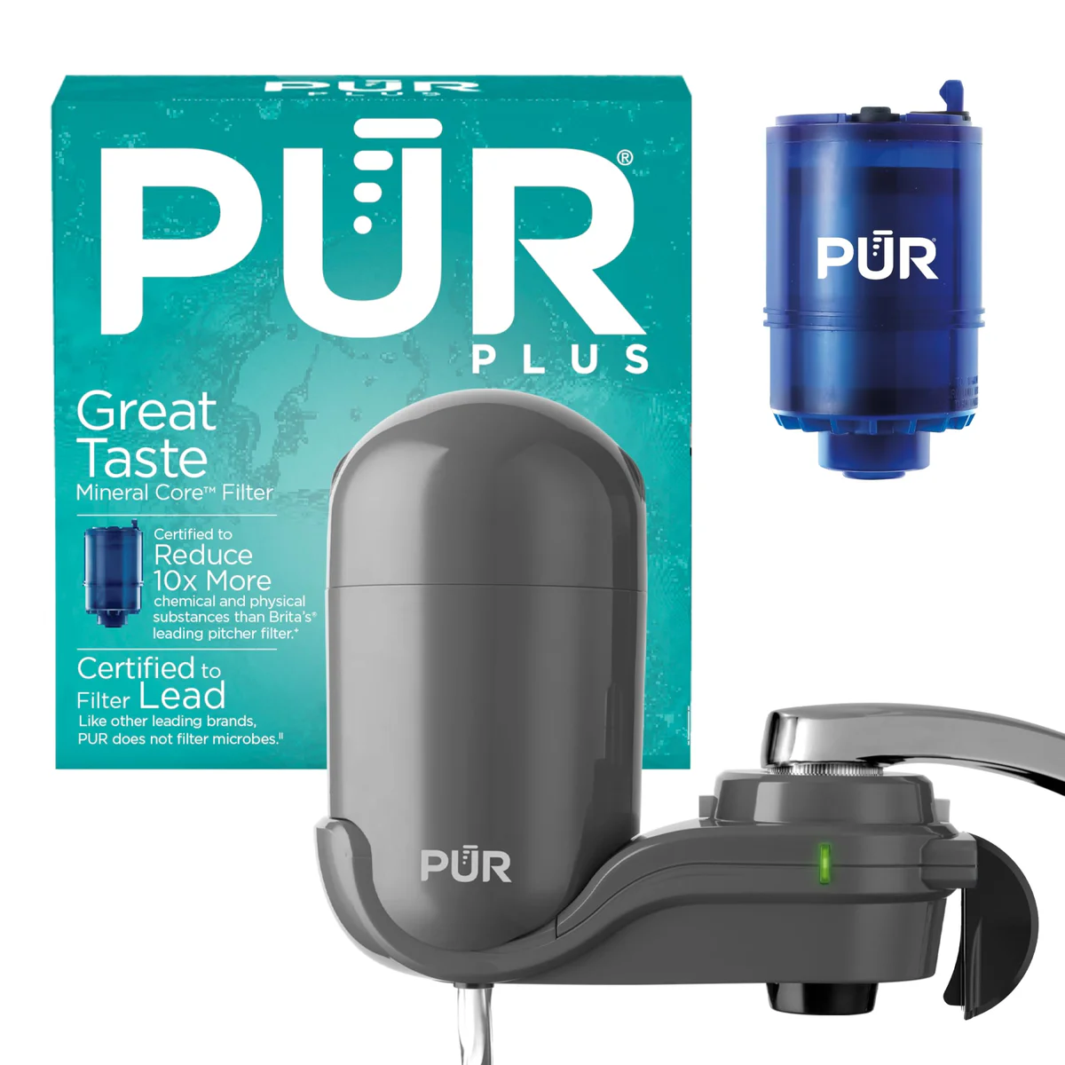 PUR Plus Faucet Mount Water Filter