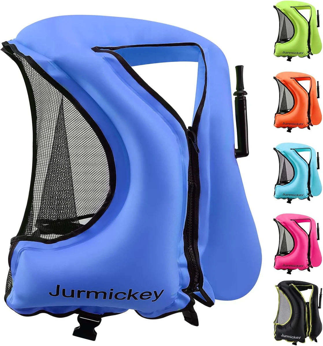 Jurmickey Inflatable Snorkel Vest Jacket