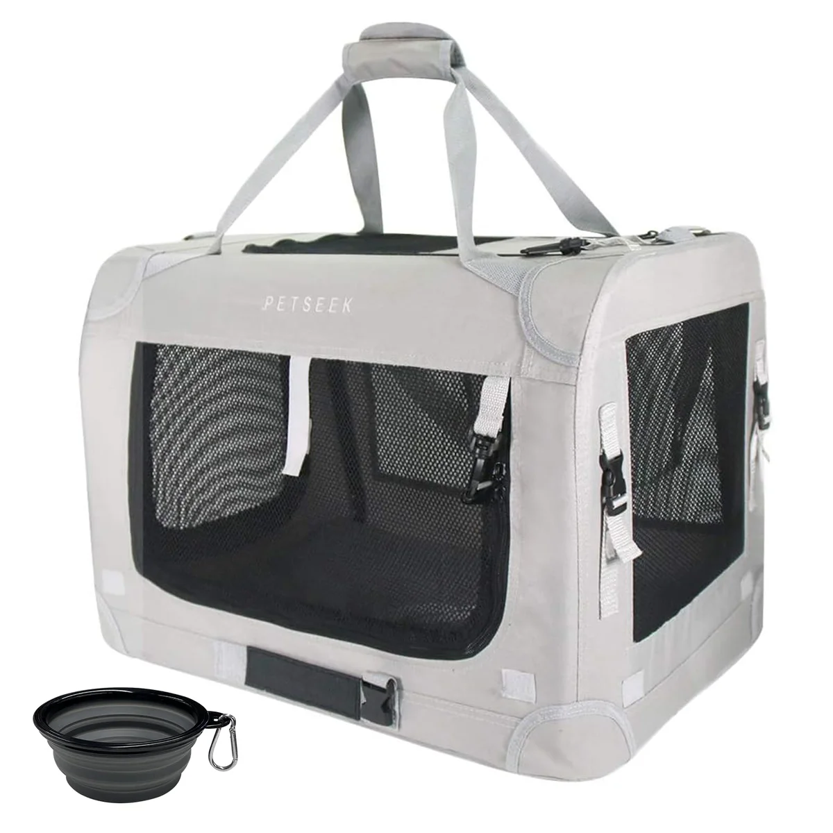 Petseek Soft-Sided Pet Carrier Kennel