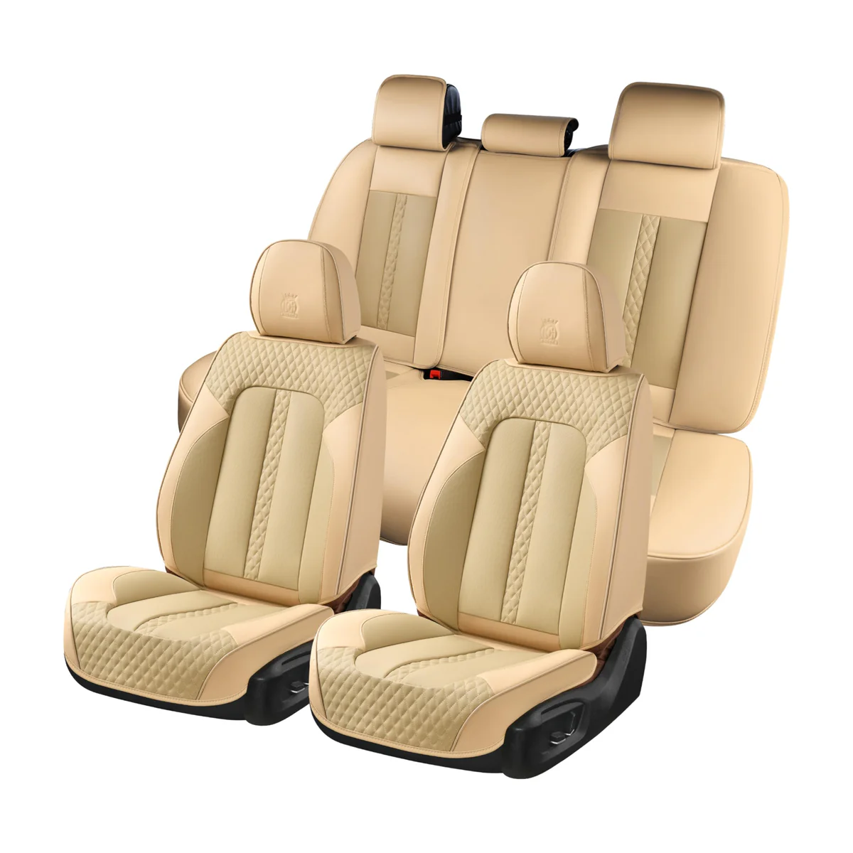 Universal Fit - Tan Seat Covers (Full Set)