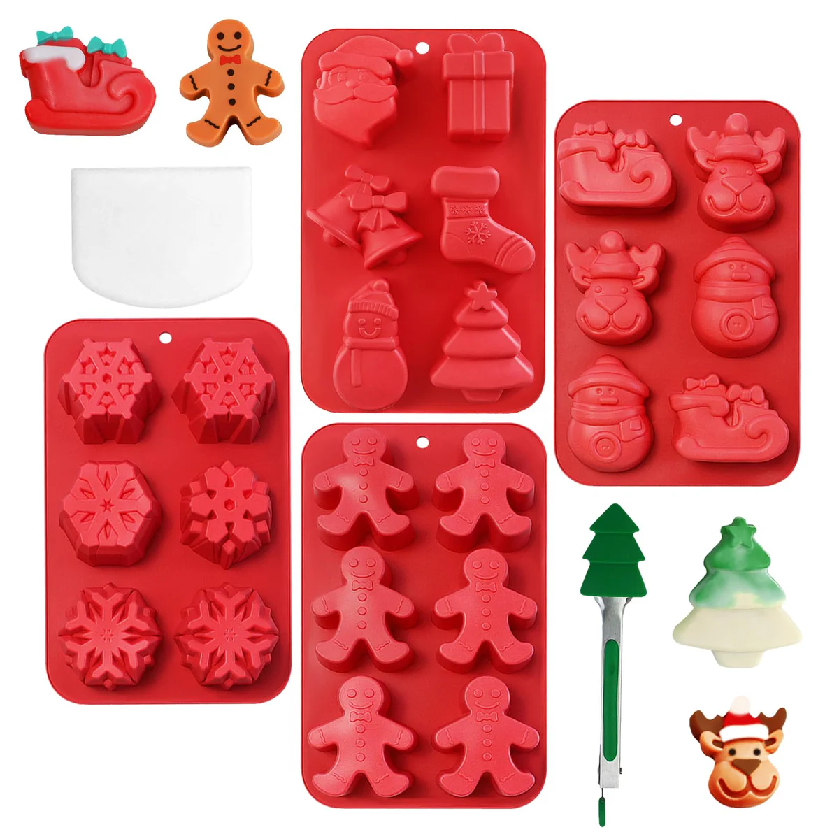Slow Slog Christmas Mold Set