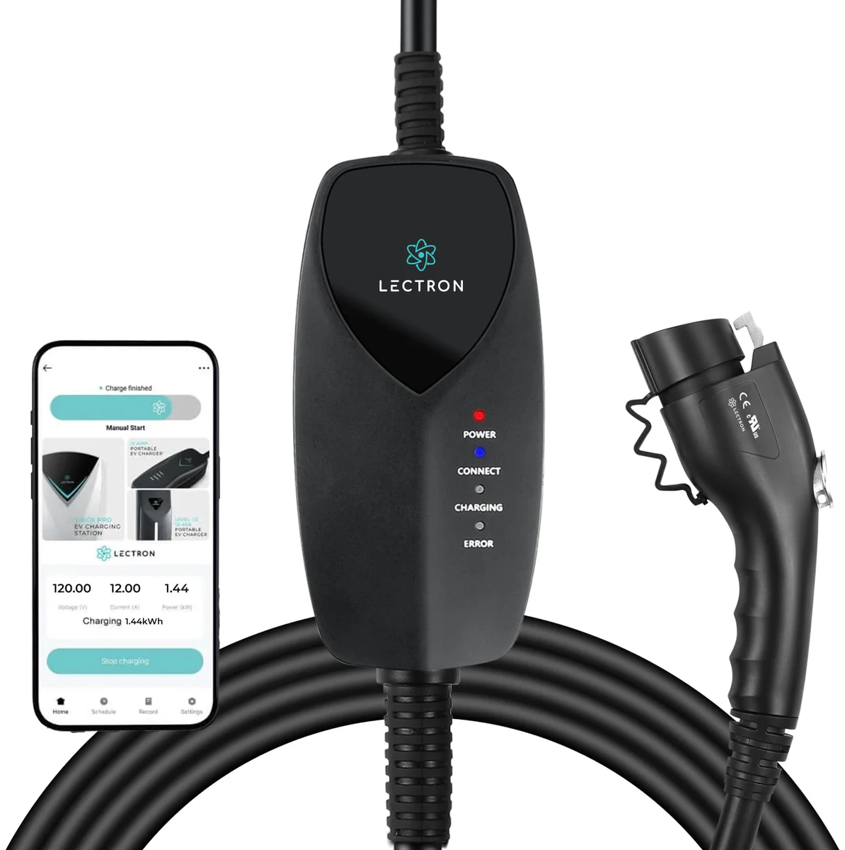 Lectron Level 1 EV Charger 16ft