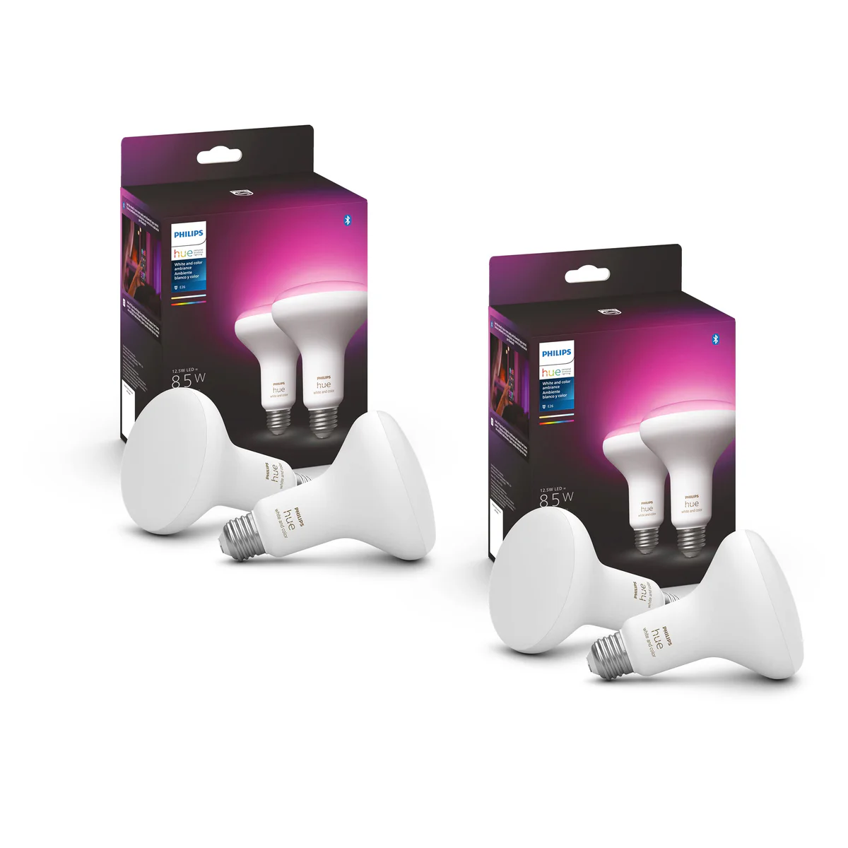 Philips Hue White and Color Ambiance BR30 LED Smart Bulb