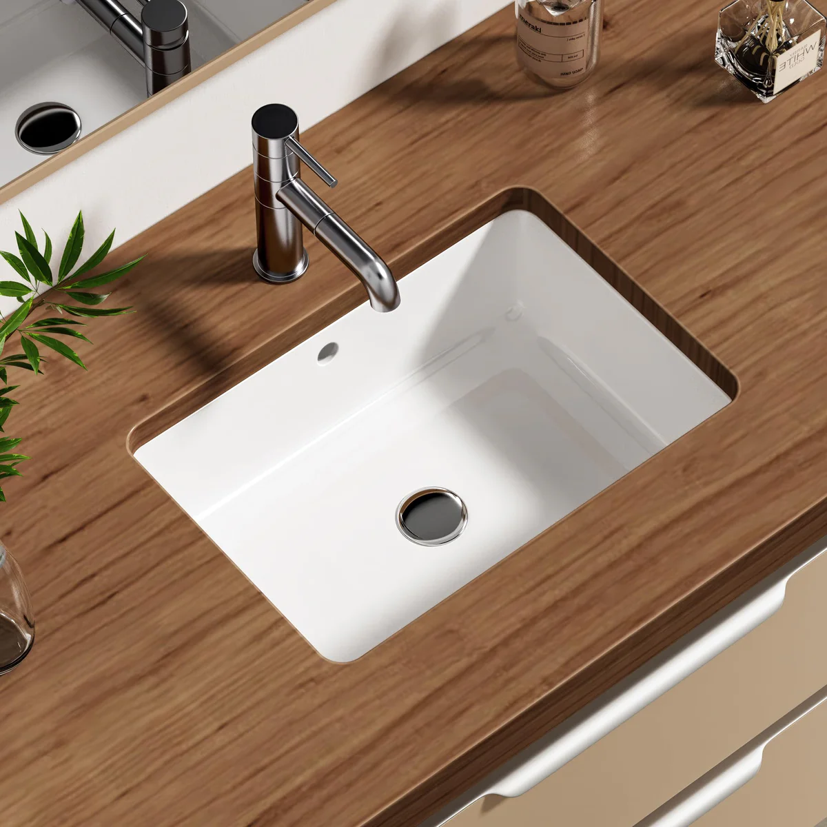 Enbol Undermount Bathroom Sink