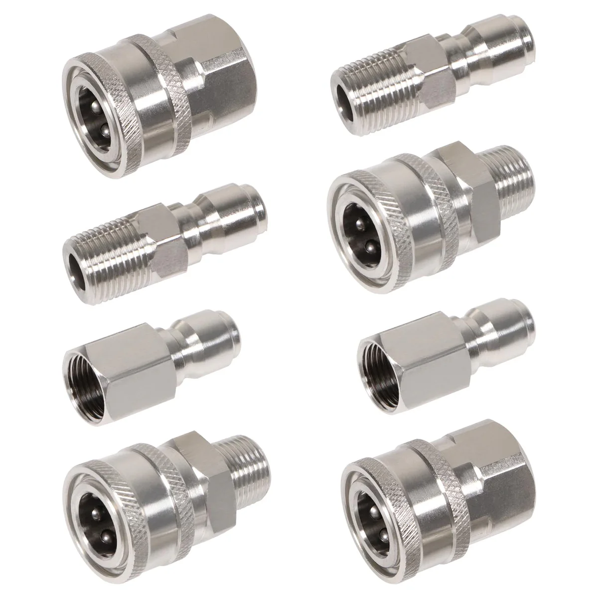Bufeegua Pressure Washer Quick Connect Fittings Adapter Set