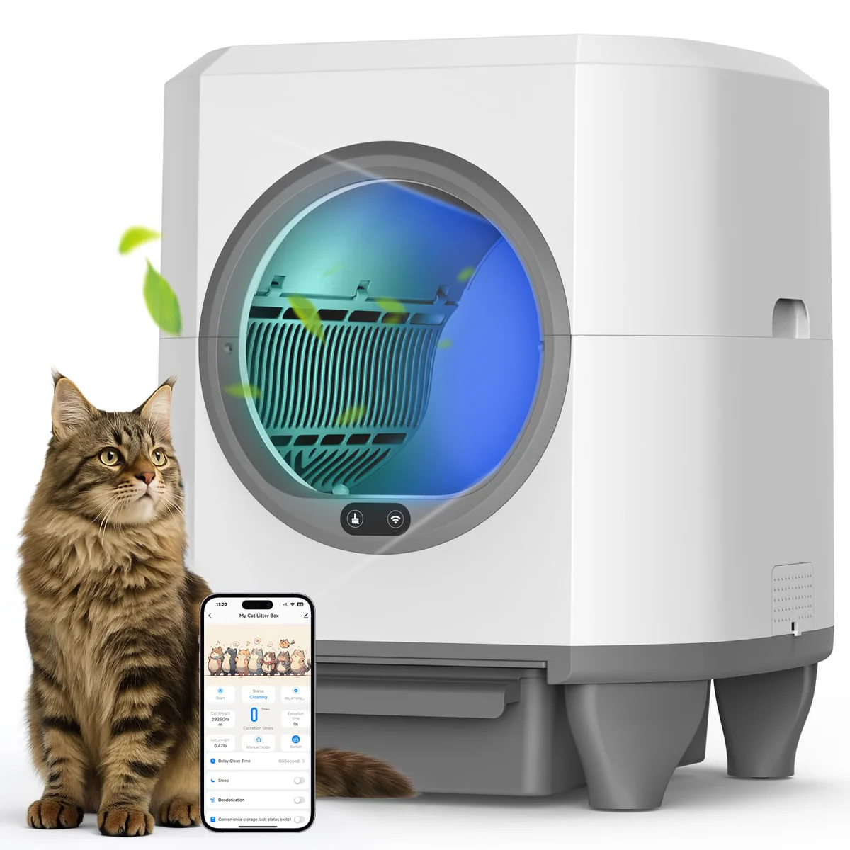 OROLEY Self Cleaning Automatic Cat Litter Box