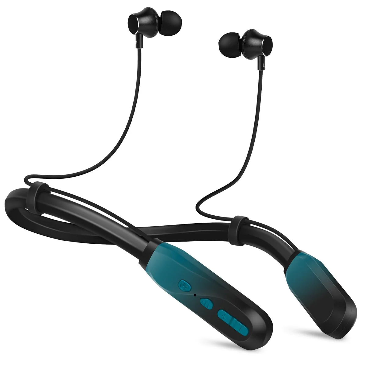 Lecefty Bluetooth 5.3 Wireless Neckband Sport Earbuds