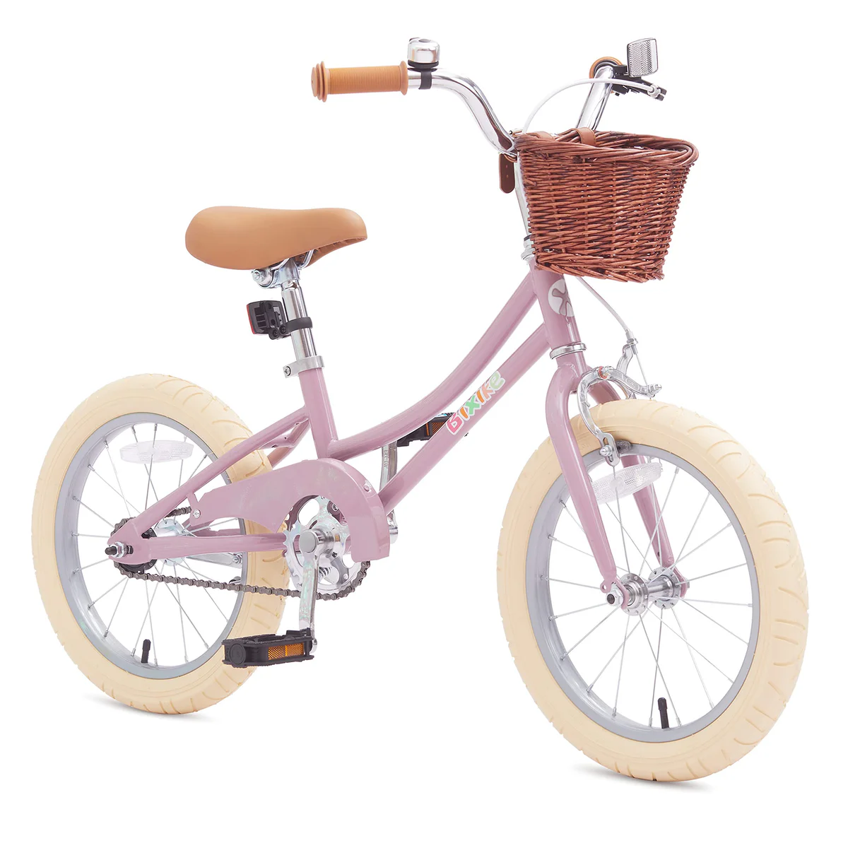 Bixike Girls Cruiser Bike with Basket