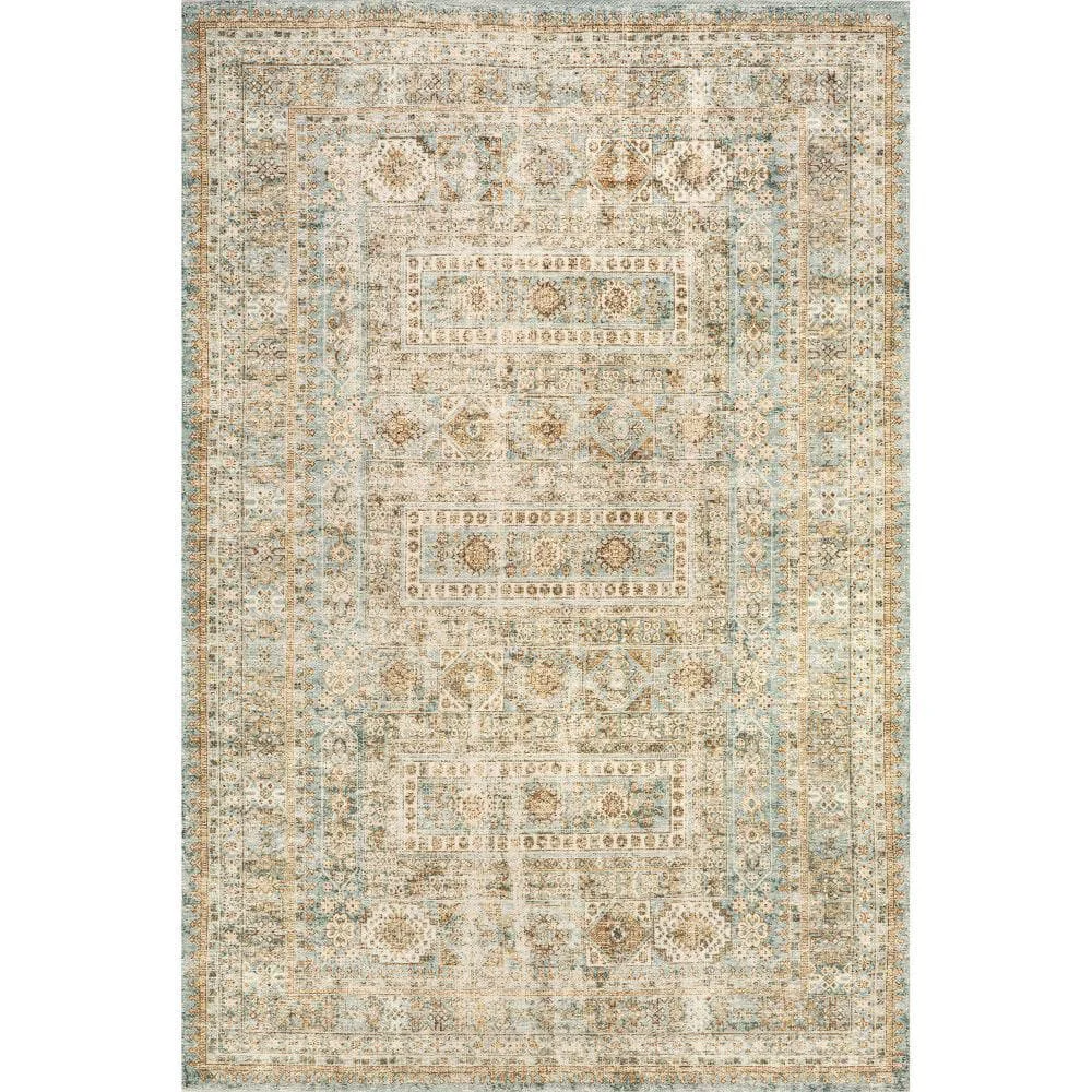 Tilicho Distressed Wool Indoor/Outdoor Rug