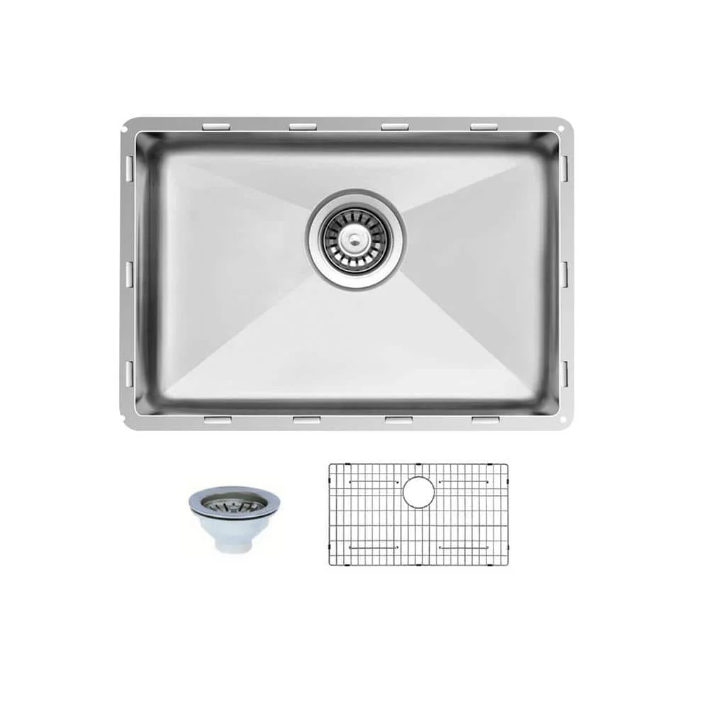 TopZero Stainless Steel Single Bowl Kitchen Sink 