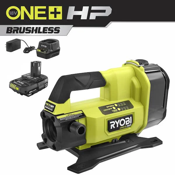 RYOBI ONE+ HP Cordless Battery Powered Transfer Pump 