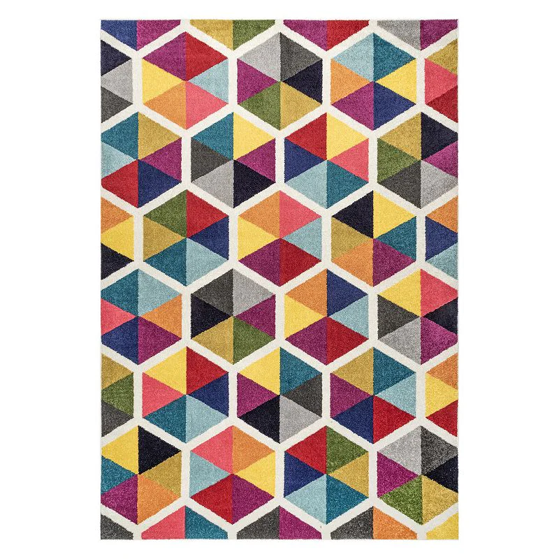 nuLOOM Maris Geometric Triangles Area Rug