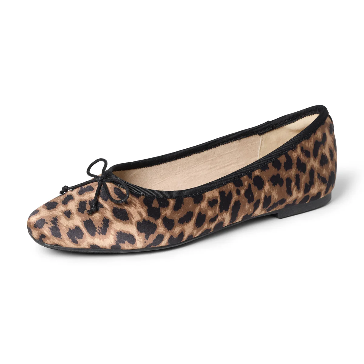 The Drop Women's Pepper Ballet Flat with Bow 11 Leopard