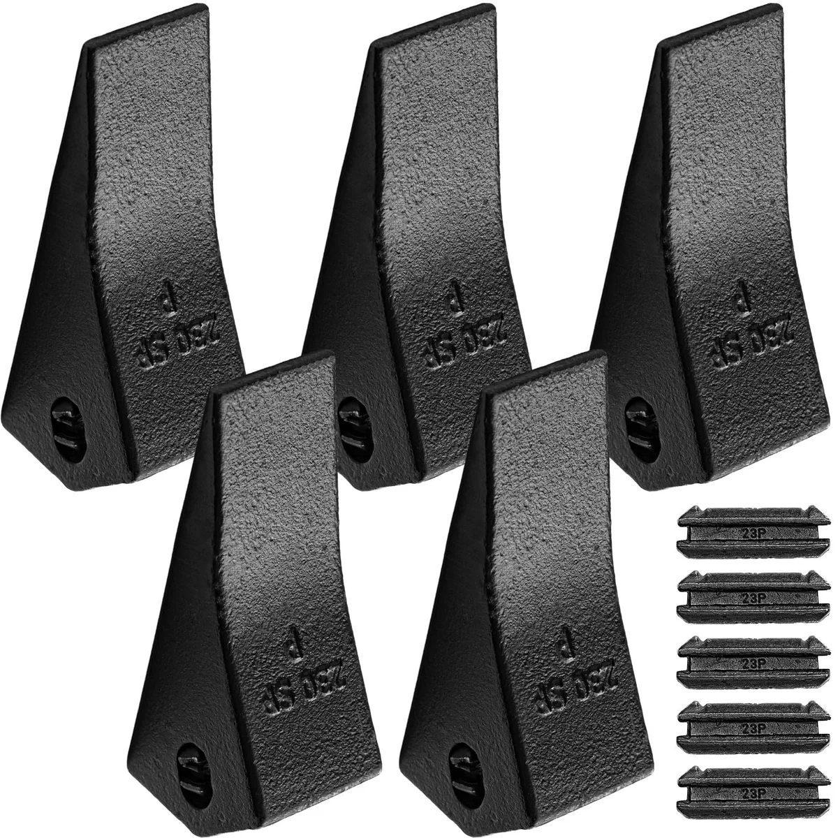 Hicarer Backhoe Bucket Teeth Replacement Set