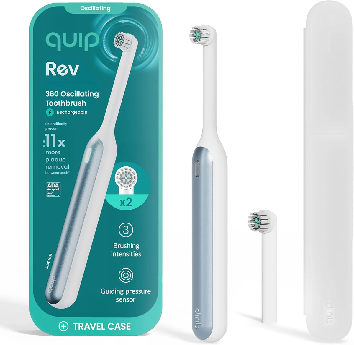 Quip Oscillating Electric Toothbrush