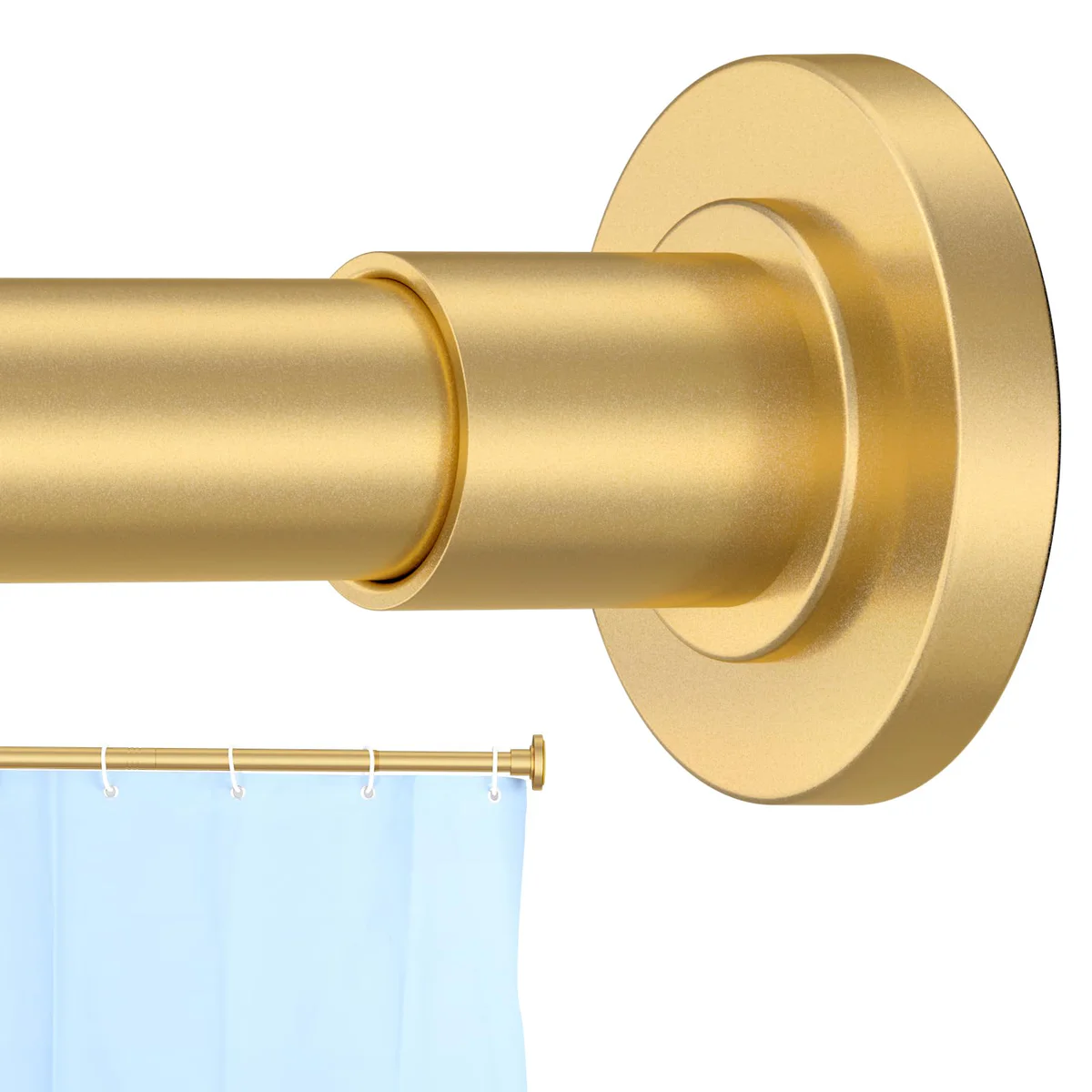 CorkLatta Tension Shower Curtain Rod