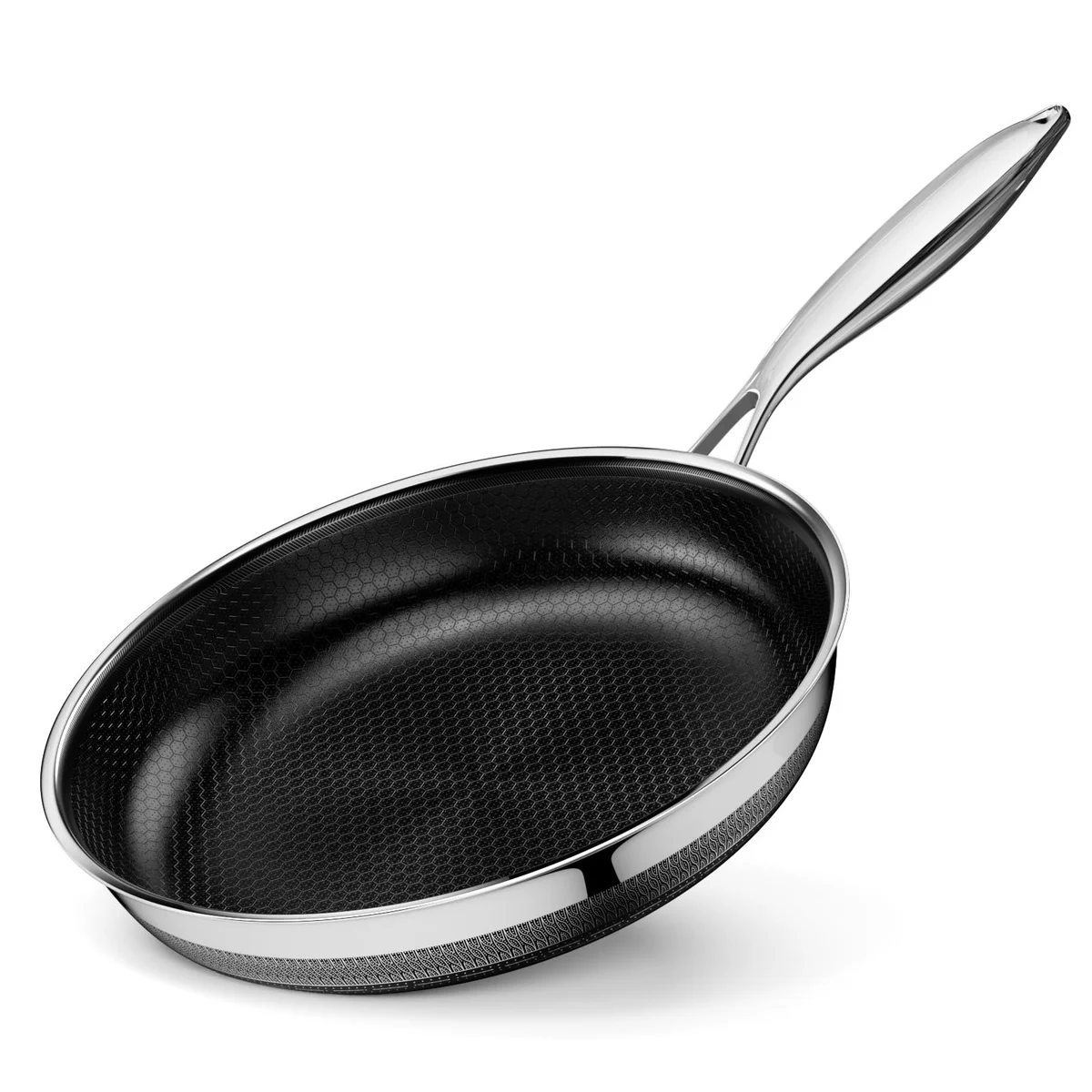 Innerwell 8-Inch Nonstick Hybrid Stainless Steel Frying Pan