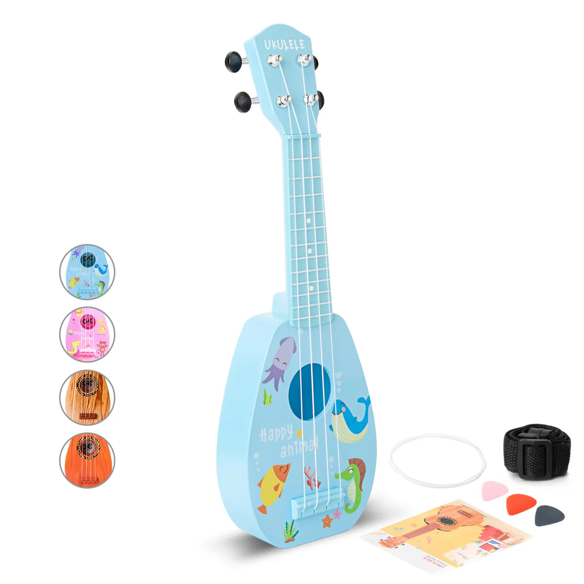 YOLOPARK Kids Ukulele Guitar 4 String Musical Instrument