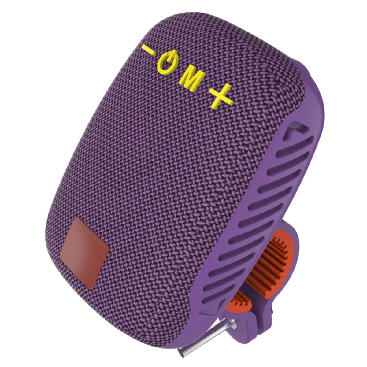 GOWENIC Portable Bluetooth Speaker for Bike, IPX5 Mini Outdoor Speaker with Handlebar Mount, Support Calls, FM Radio (Violet) Purple