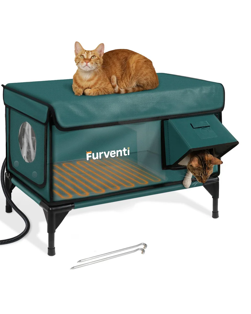 Lamlingo Outdoor Heated Cat House