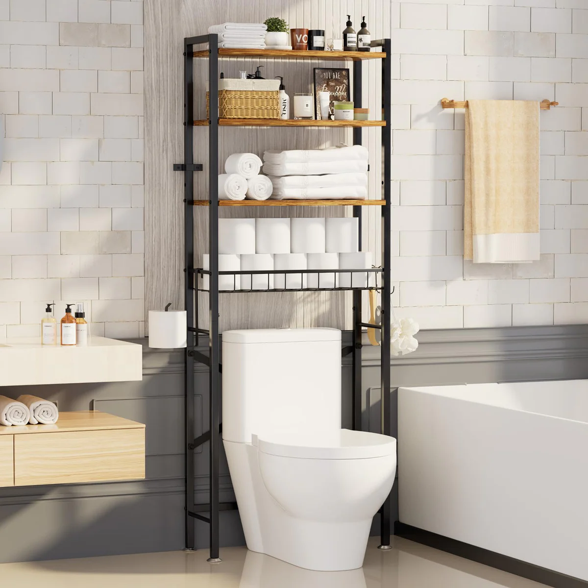 SwaaVee Bathroom Storage Shelf